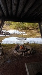 Vom "Angrillen" kann uns auch der letzte Schnee nicht abhalten