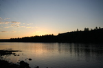 Abendstimmung am Fluss